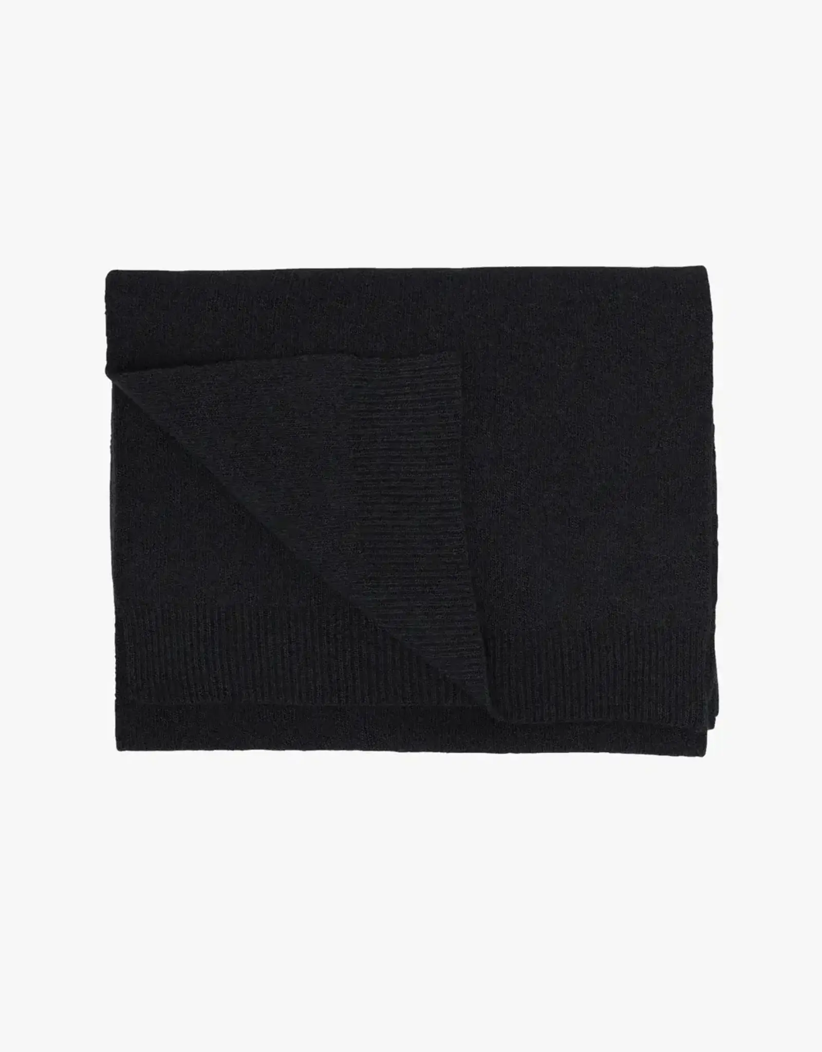 Colorful Standard Sjaal 'Merino Wool' - Deep Black - Colorful Standard
