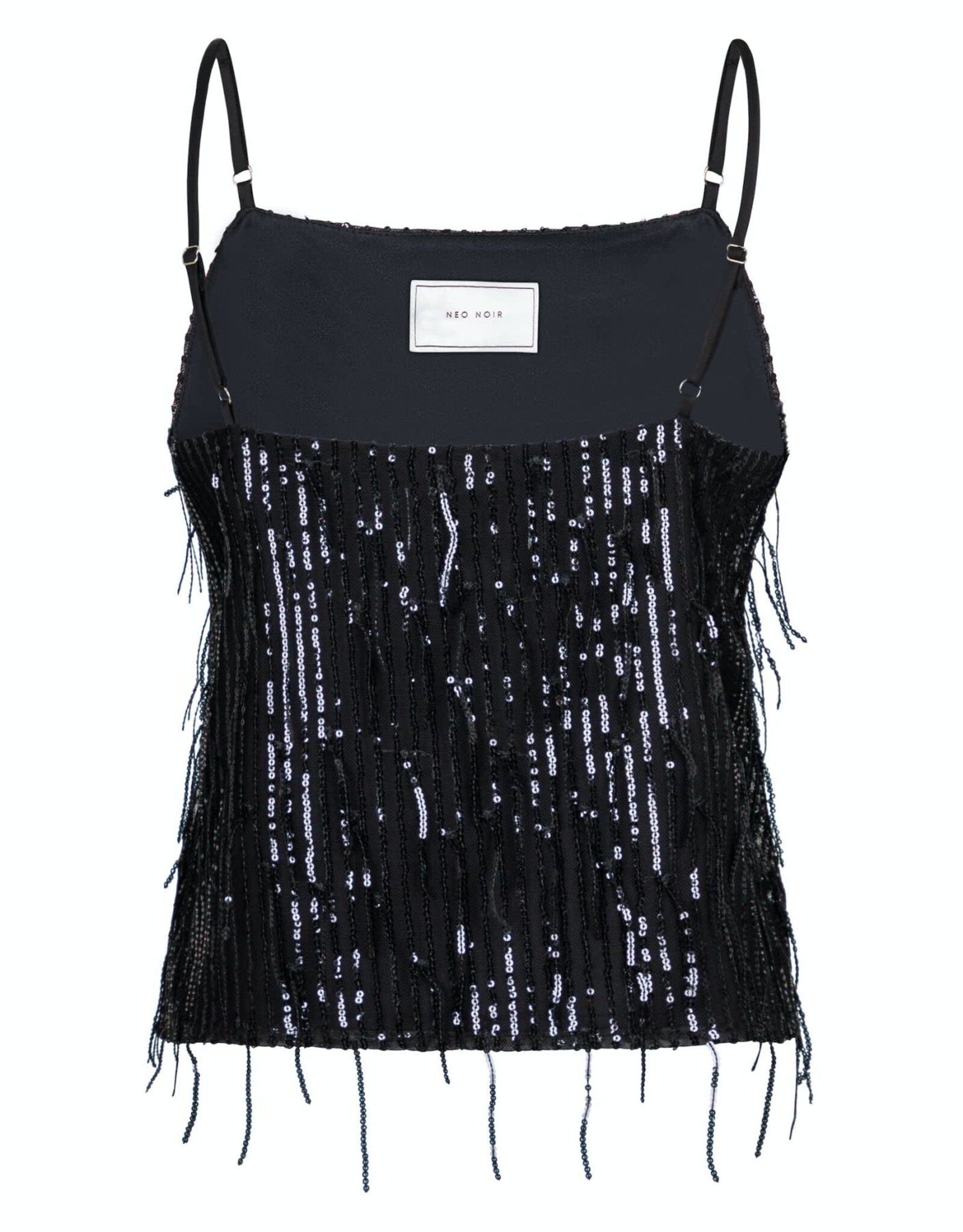 Top Sequins 'Reganna' - Black - Neo Noir