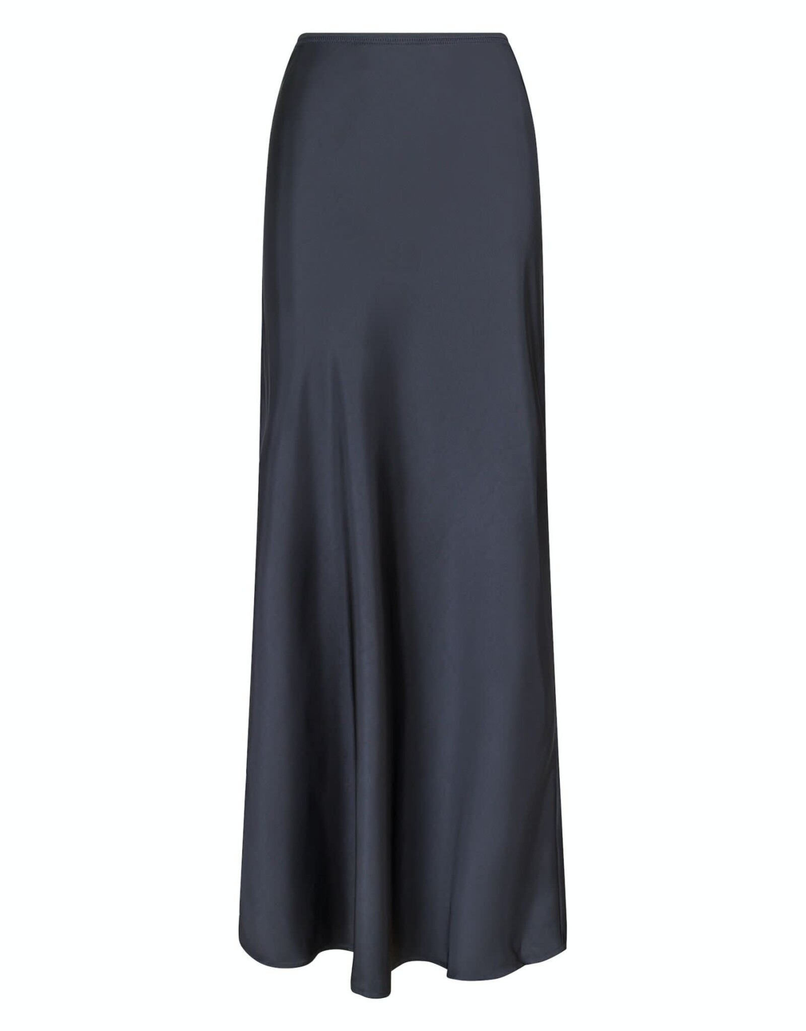 Rok 'Vicky' Heavy Sateen - Steel Grey  - Neo noir