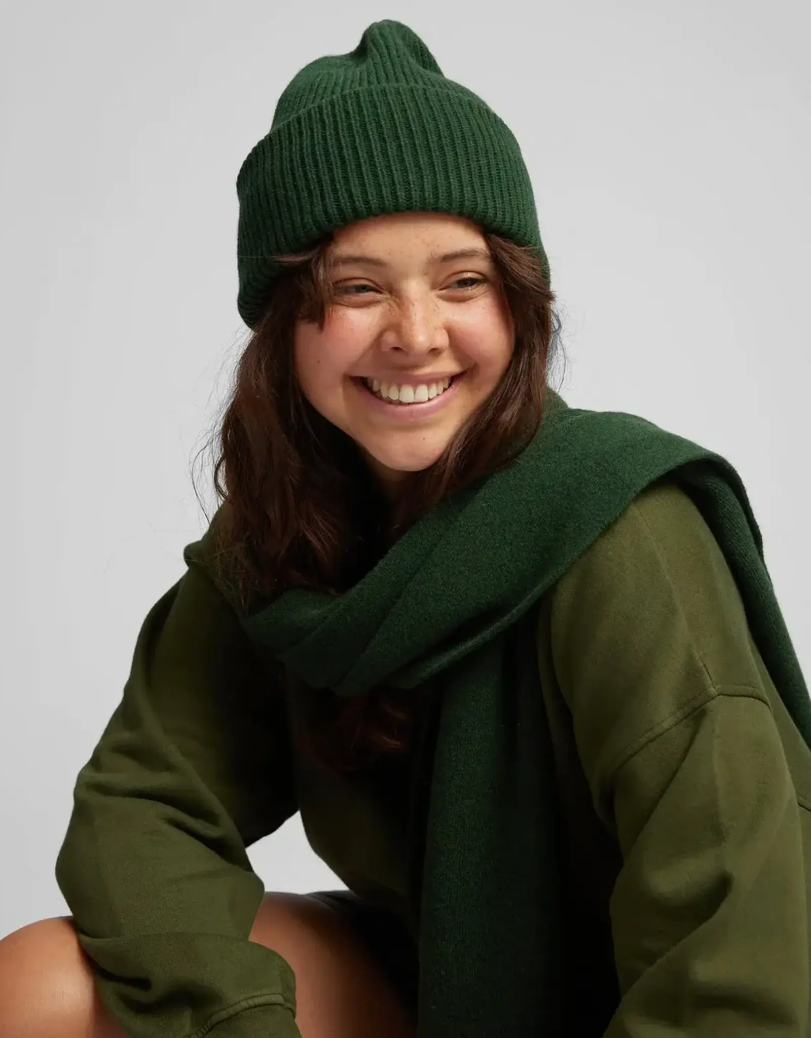 Colorful Standard Sjaal 'Merino Wool' - Emerald Green - Colorful Standard
