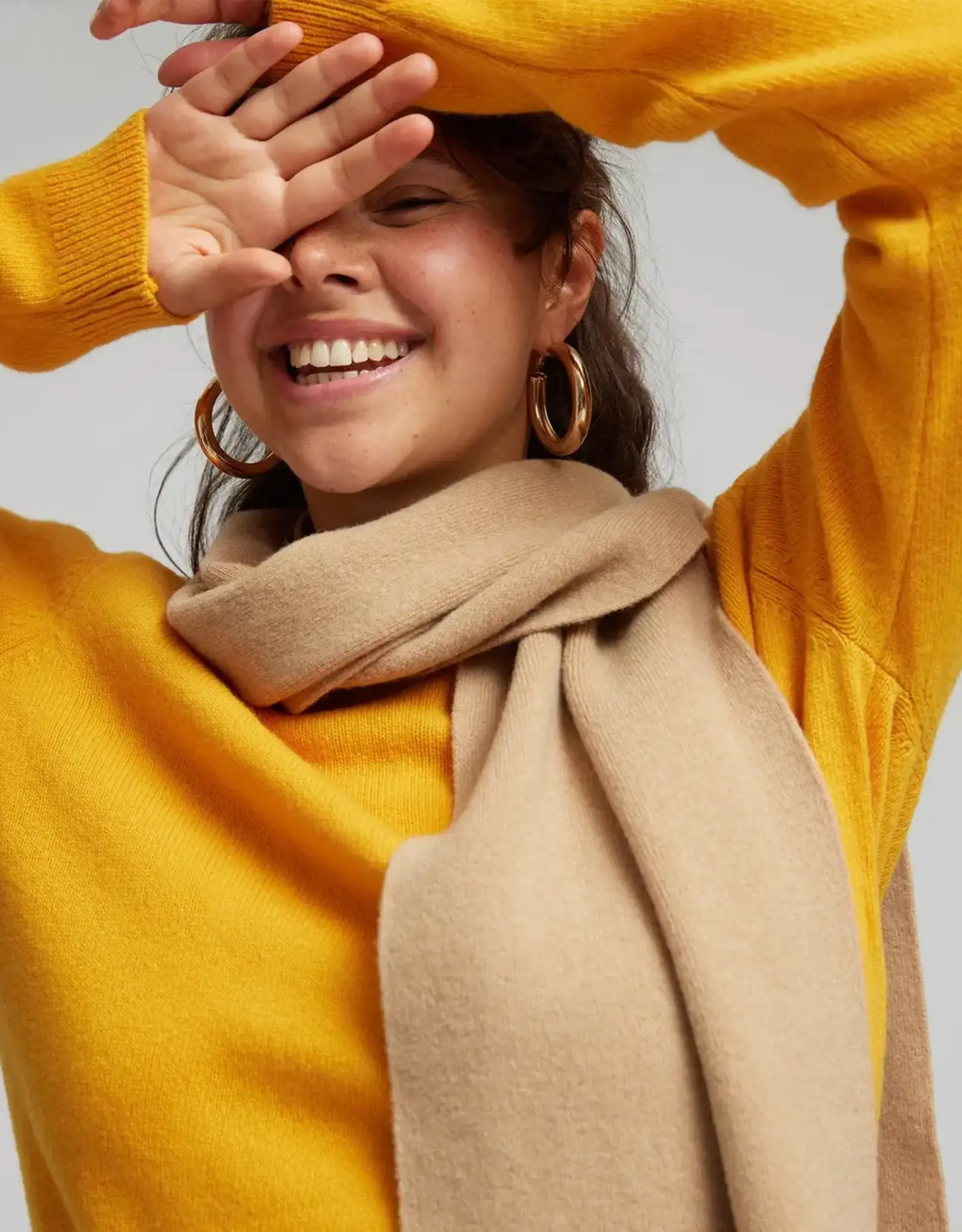 Colorful Standard Sjaal 'Merino Wool' - Honey Beige  - Colorful Standard