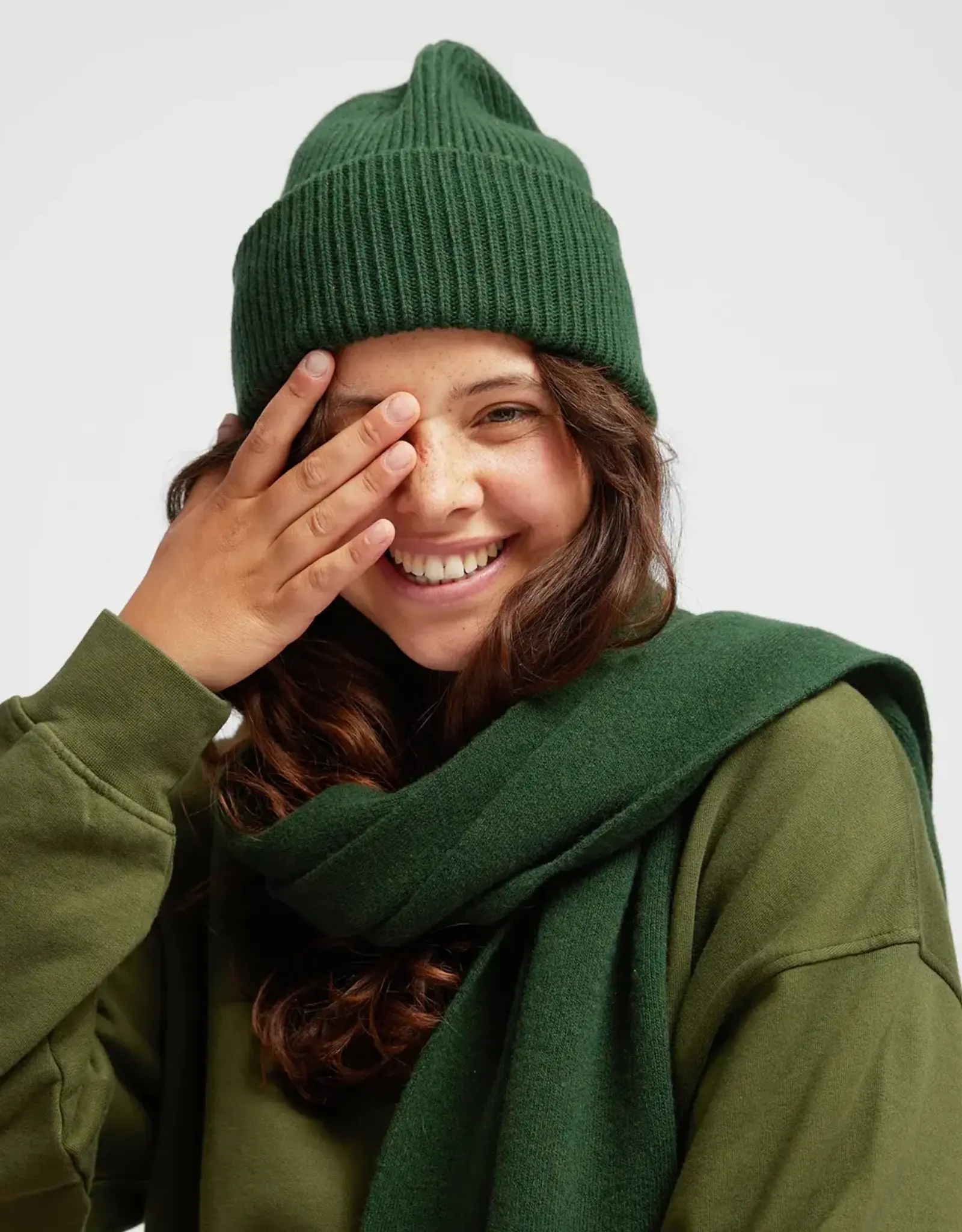Colorful Standard Hat 'Merino Wool' - Emerald Green - Colorful Standard
