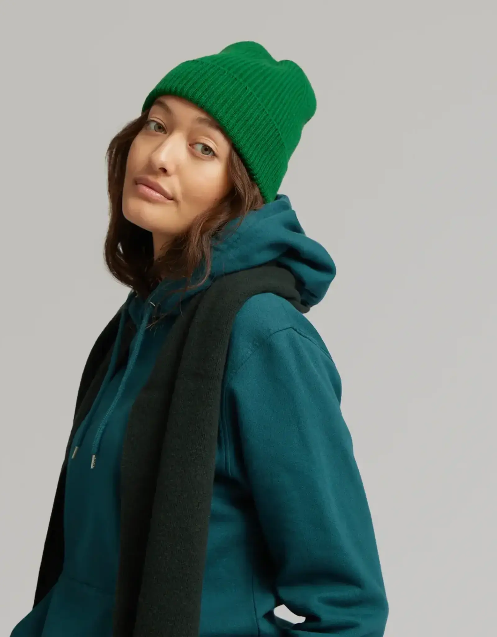 Colorful Standard Beanie 'Merino Wool' - Kelly Green  - Colorful Standard