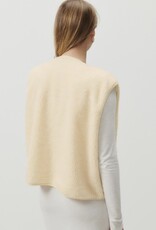 American Vintage Mouwloos Vestje 'Hoktown' - Ecru - American Vintage