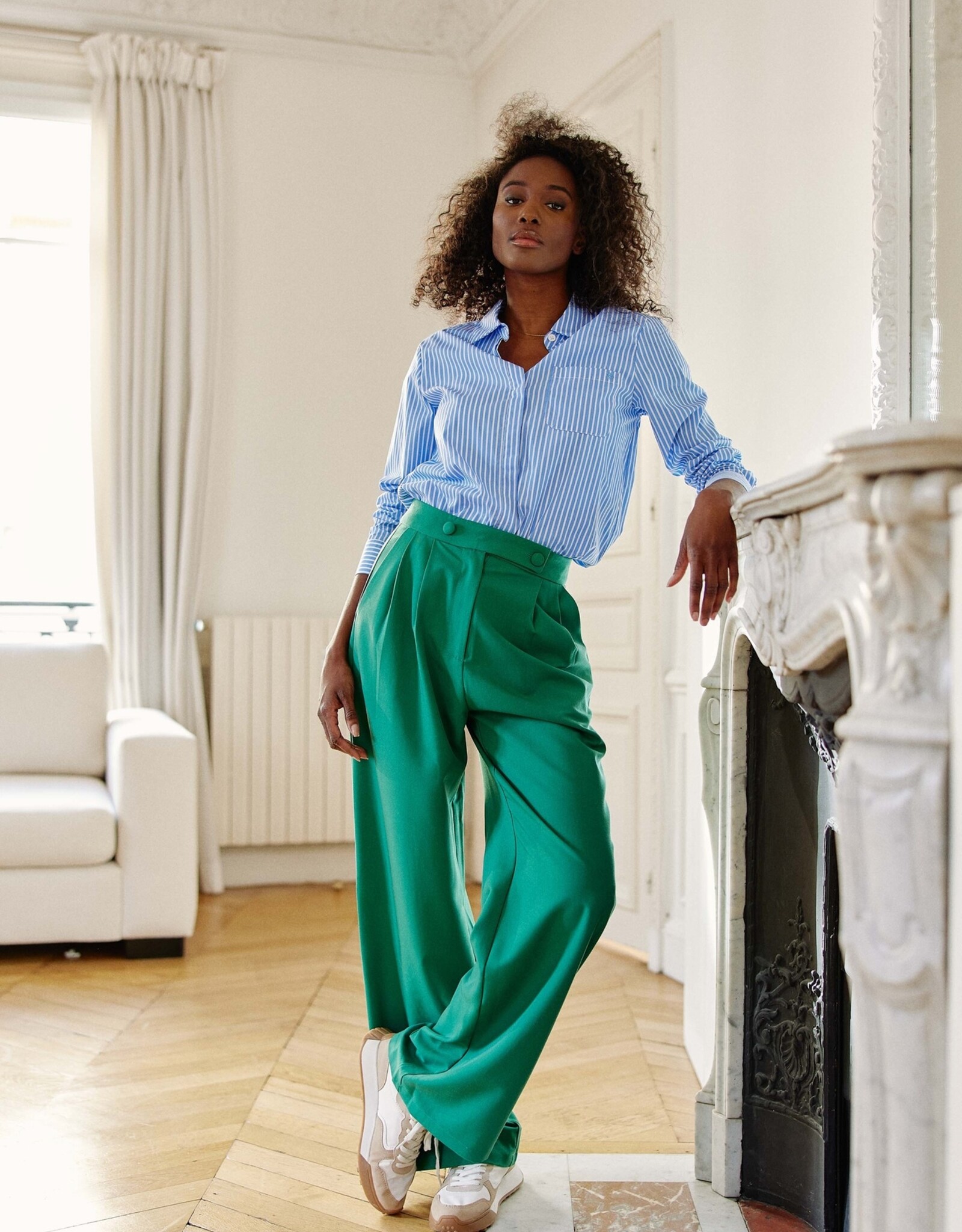 La Petite Etoile Broek 'Paoline' - Vert - La Petite Etoile