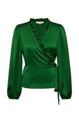 A view Blouse 'Peony' - Green - A View