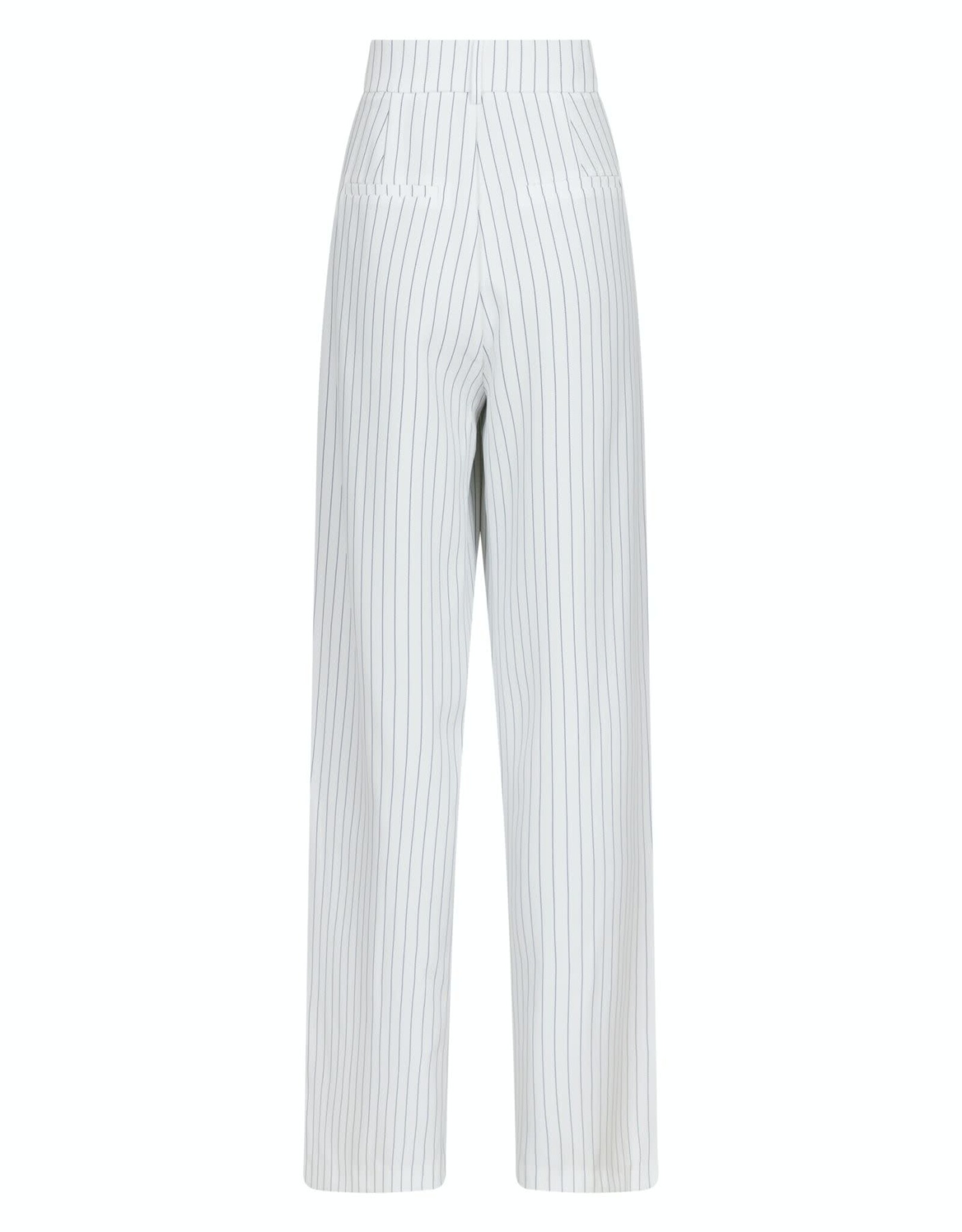 Broek Stripe  'Alessandra' - White - Neo Noir