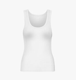 Colorful Standard Top 'Organic Rib Tank' - Optical White - Colorful Standard