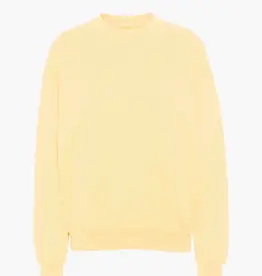 Colorful Standard Sweater 'Organic Oversized Crew' - Soft Yellow - Colorful Standard