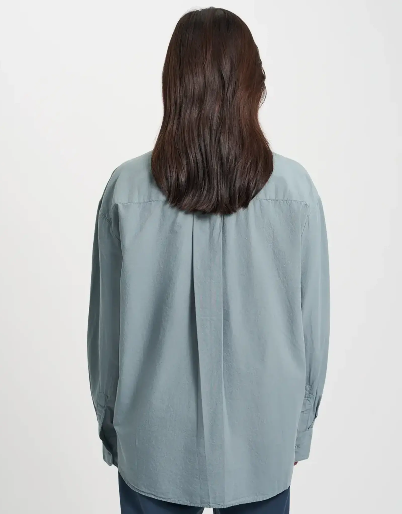 Colorful Standard Blouse  'Organic Oversized' - Steel Blue - Colorful Standard