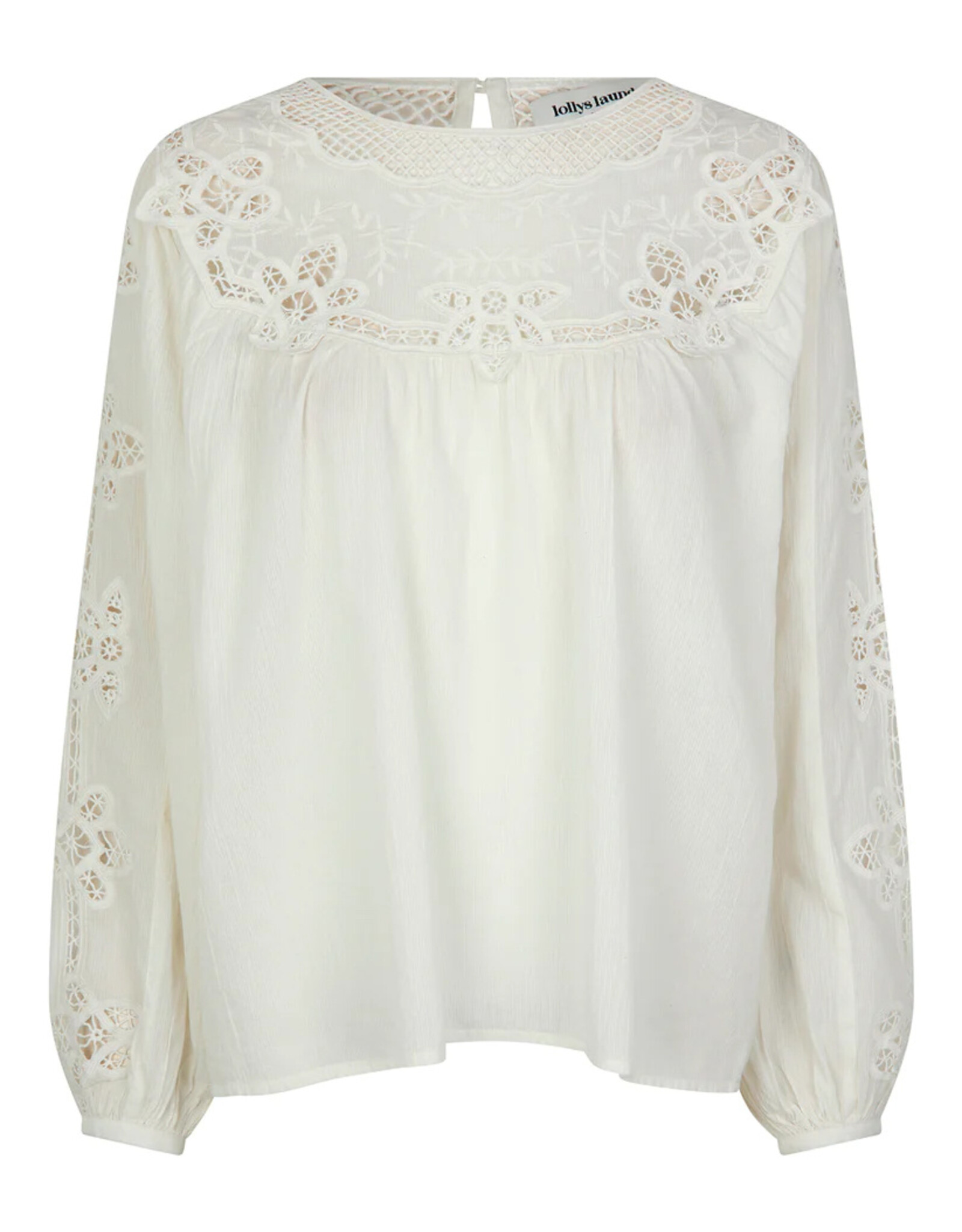 Lollys Laundry Blouse 'May' - Creme - Lollys Laundry