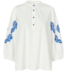 Lollys Laundry Blouse 'Faith' - White - Lollys Laundry