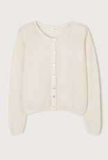 American Vintage Cardigan 'Vitow' - Blanc - American Vintage