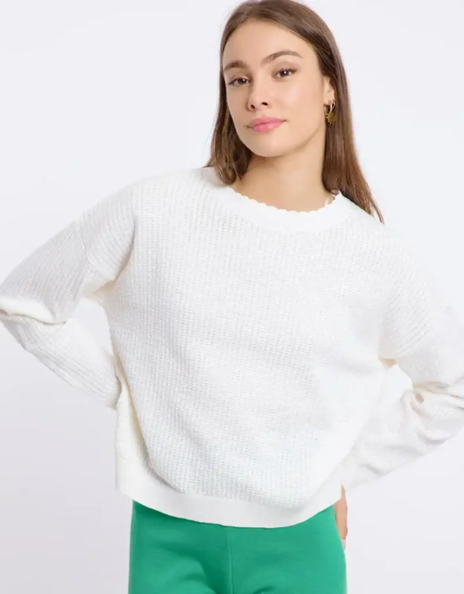 Pull 'Canelle' - Cream - Artlove