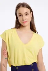 T-Shirt 'Alissya' - Yellow - Artlove