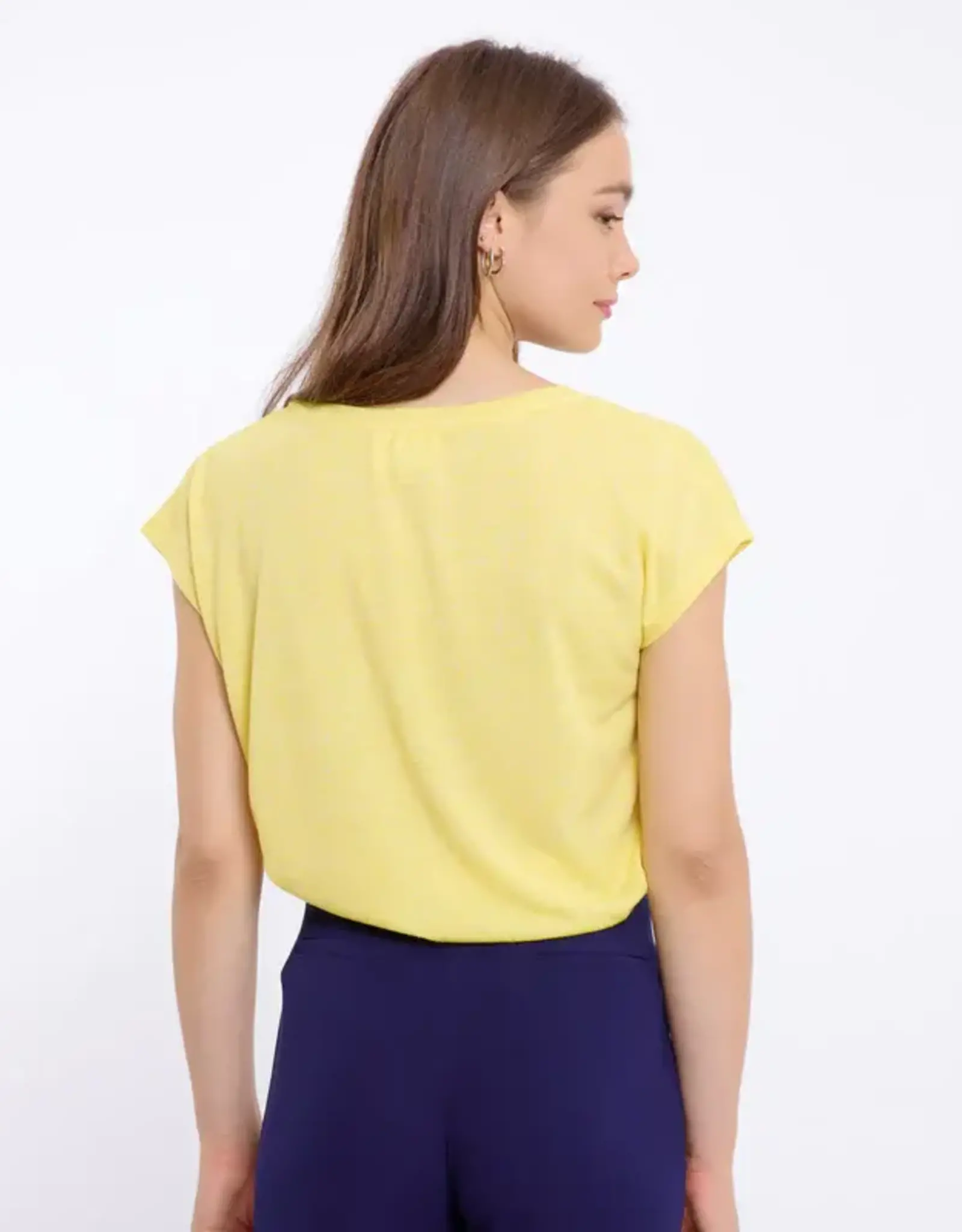 T-Shirt 'Alissya' - Yellow - Artlove