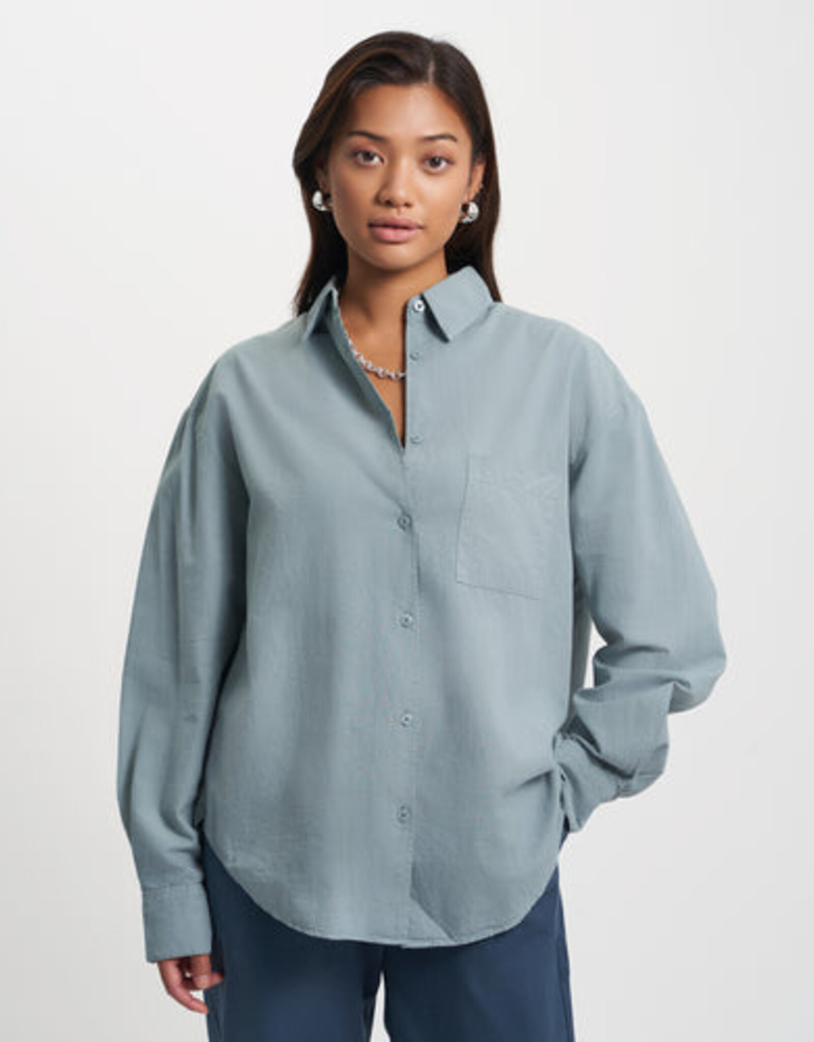 Colorful Standard Blouse  'Organic Oversized' - Soft Yellow - Colorful Standard