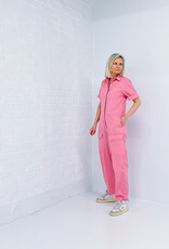 Reiko Jumpsuit 'Joplin' - Pink Block - Reiko