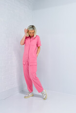 Reiko Jumpsuit 'Joplin' - Pink Block - Reiko