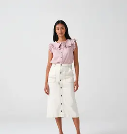 Seventy +Mochi Rok Midi  'Elodie' - Ecru Denim - Seventy + Mochi