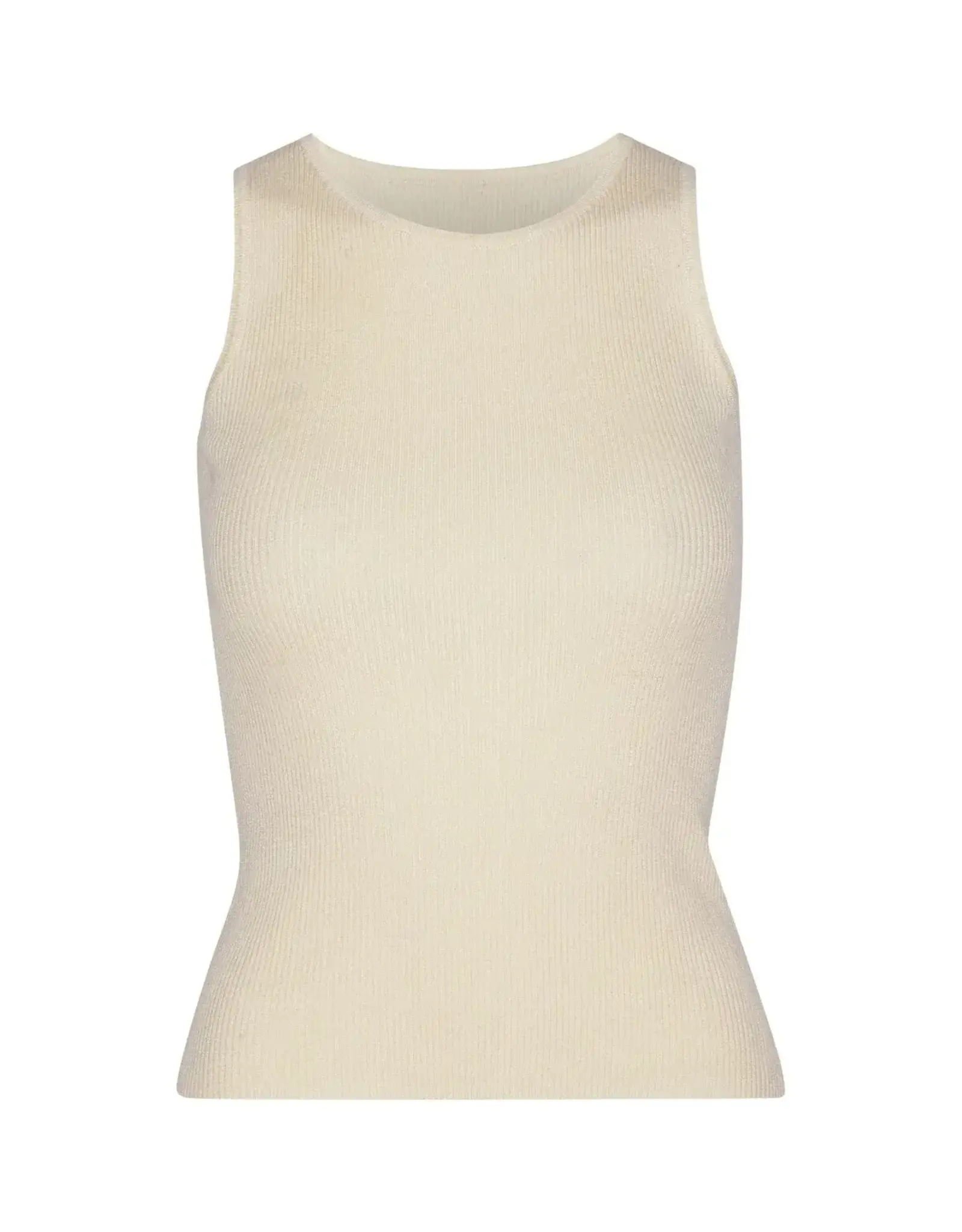 A view Top 'Rib Knit Tank' - Off White - A View