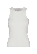 A view Top 'Rib Knit Tank' - White - A View