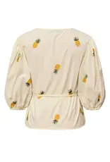 A view Blouse Fruit 'Rebekka' - Sand/Yellow - A View