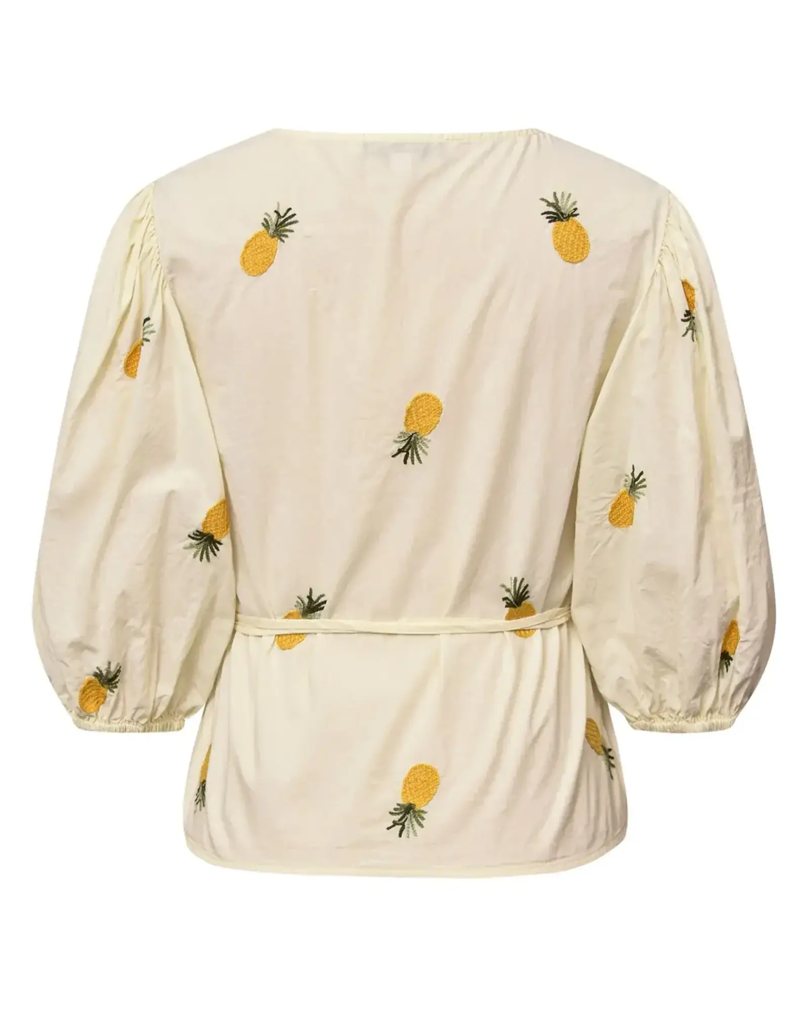 A view Blouse Fruit 'Rebekka' - Sand/Yellow - A View