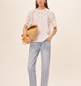 Suncoo Blouse 'Ludy' - Blanc Casse - Suncoo