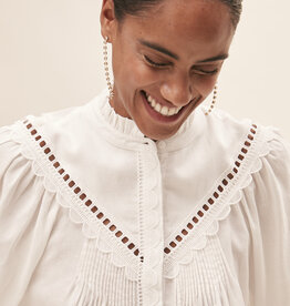 Suncoo Blouse 'Love' - Blanc Casse - Suncoo