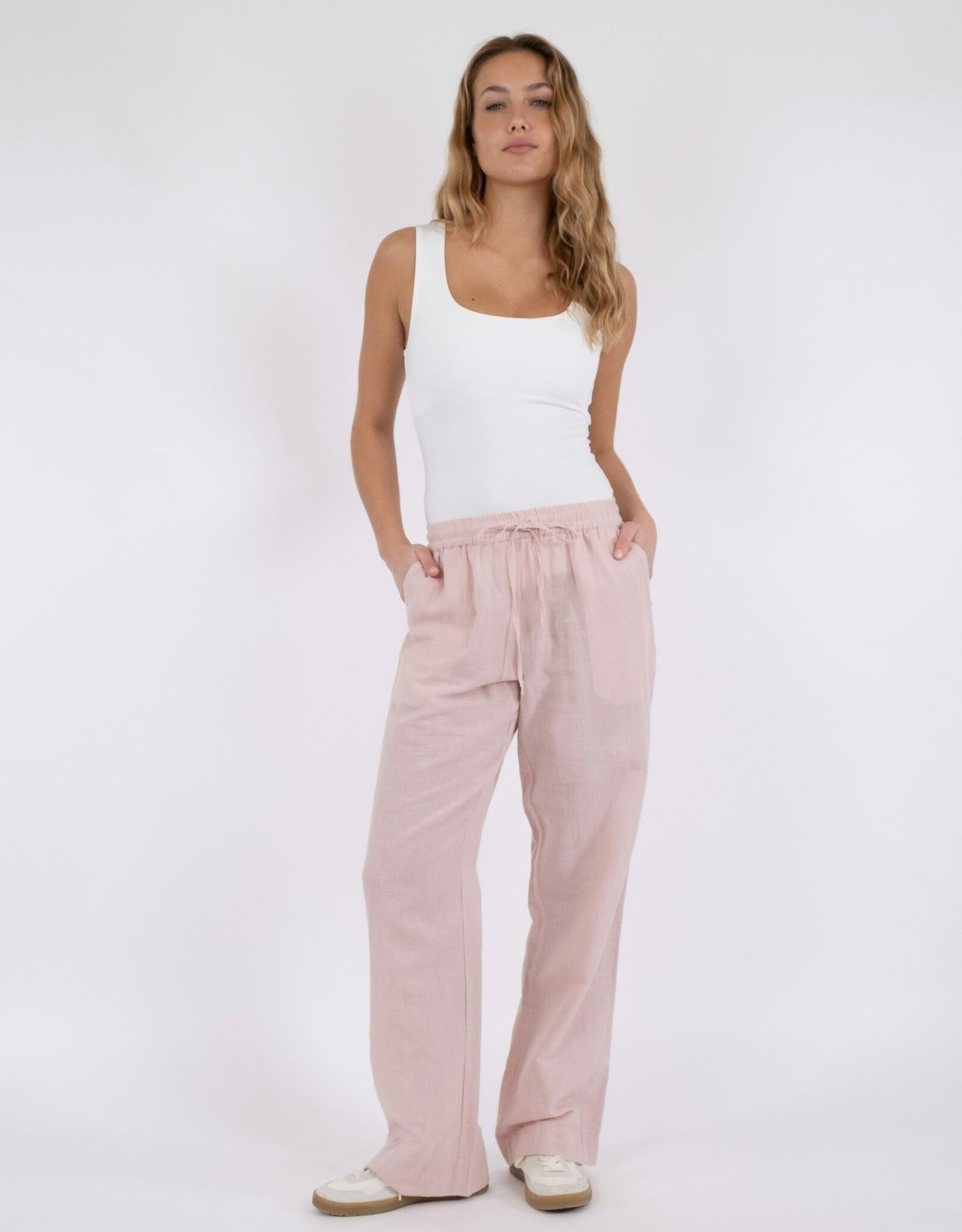 Broek 'Sonar' - Rose Smoke - Neo Noir