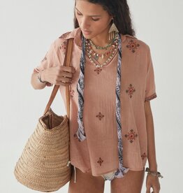 Maison Hotel Blouse 'Allanis' - Salmon - Maison Hotel