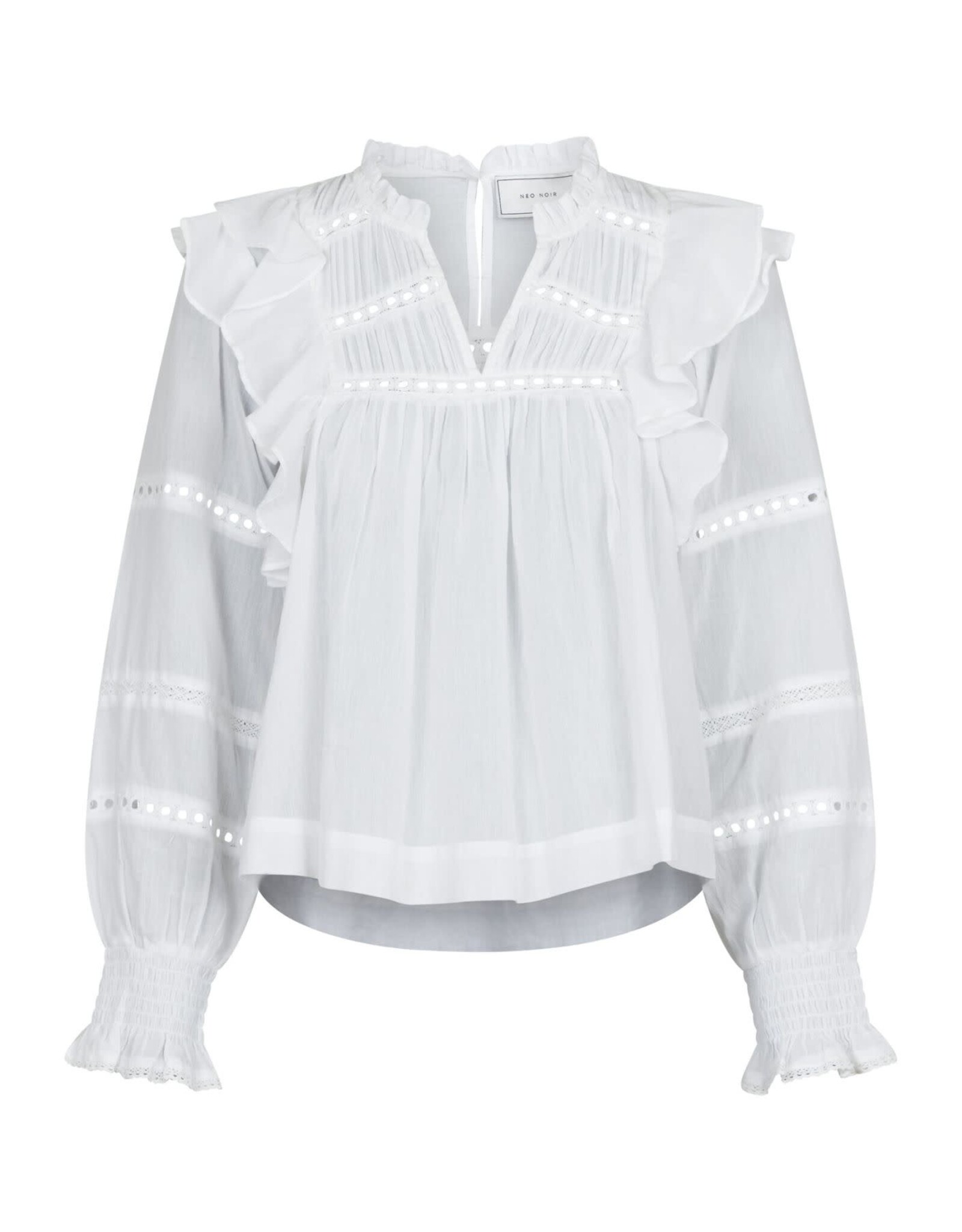 Blouse 'Aurika' - White - Neo Noir