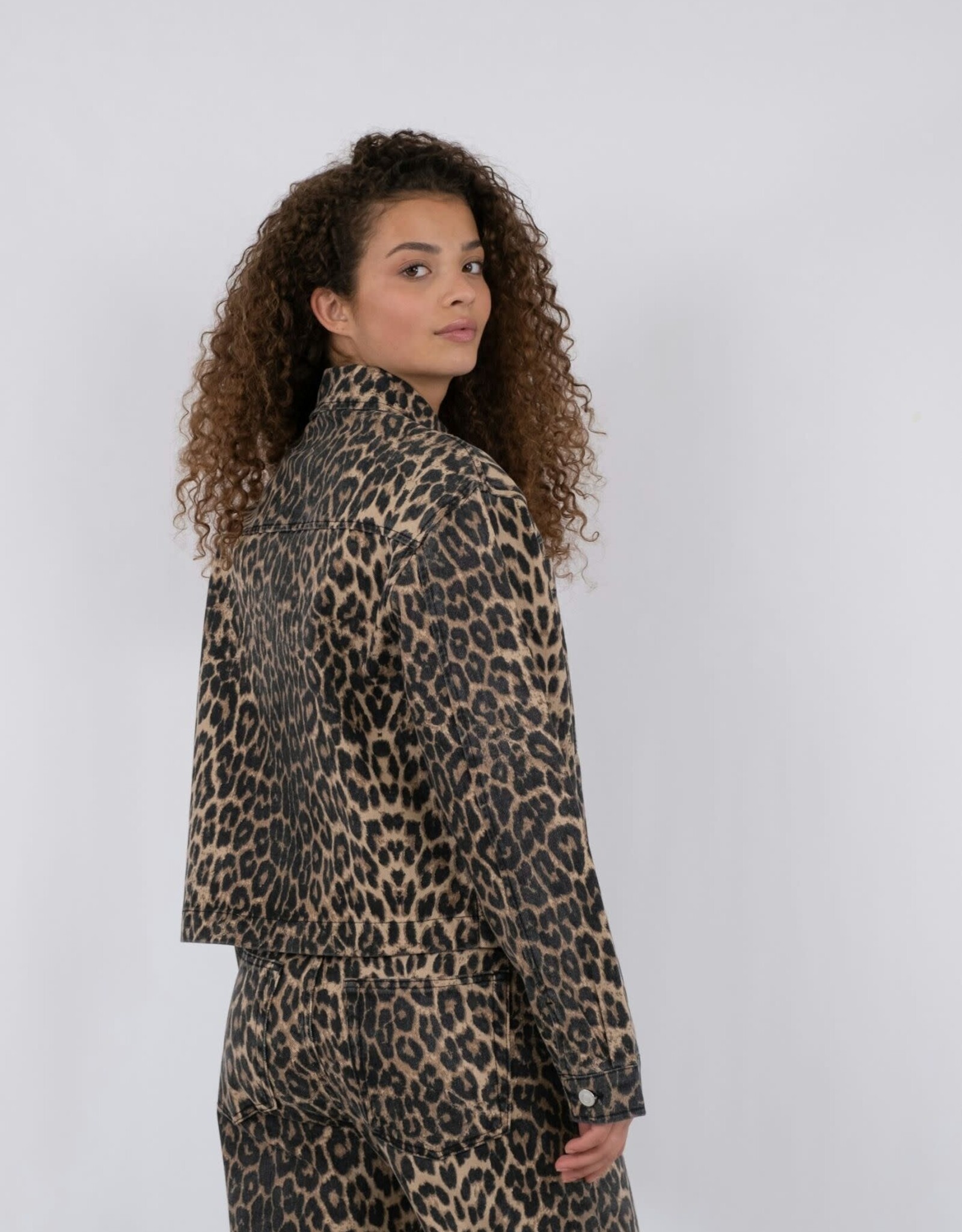 Jacket 'Emilia' - Leopard - Neo Noir