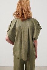 American Vintage Blouse 'Okyrow' - Olive Ray - American Vintage