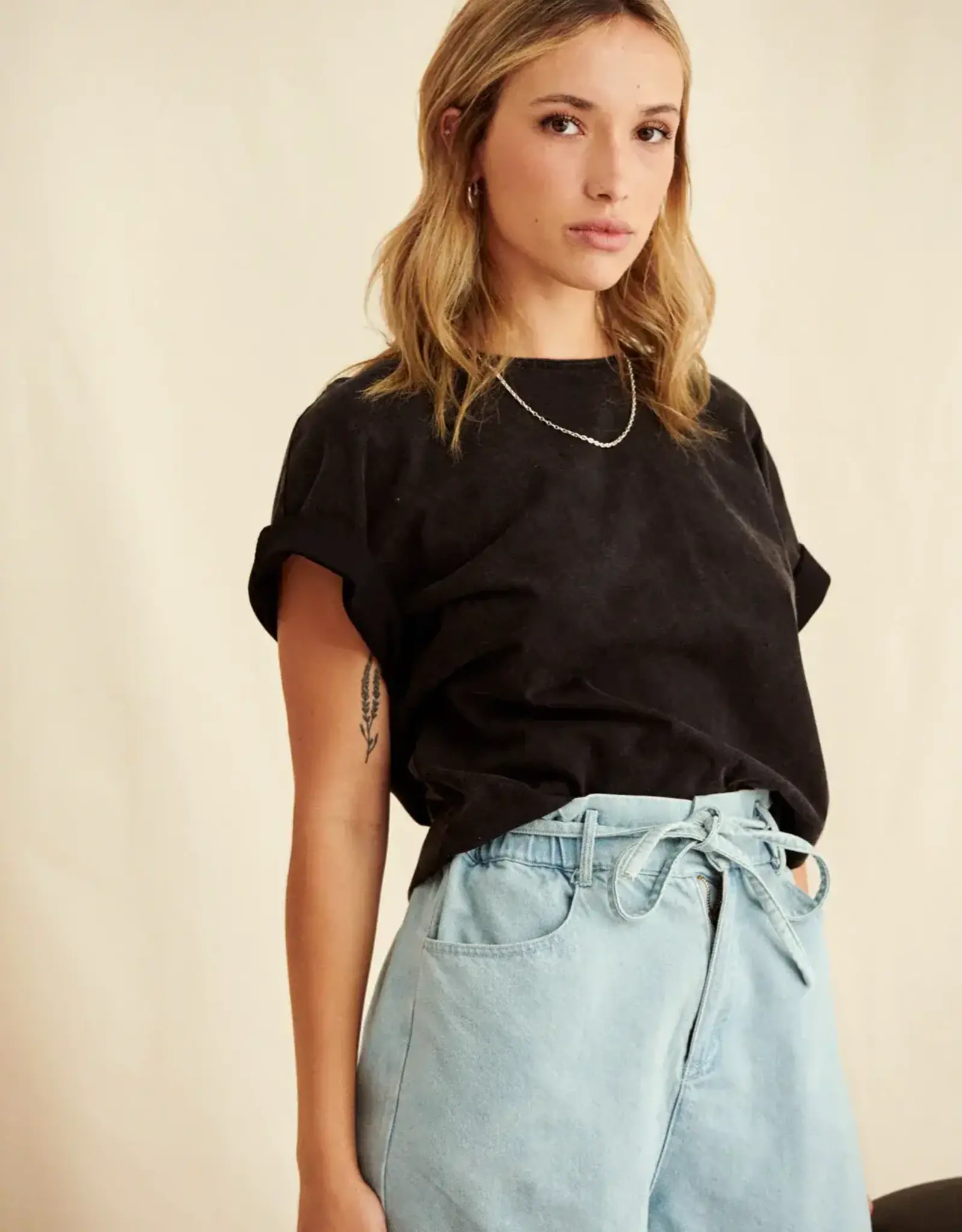 Laure+Max Short Jeans 'Siana' -  Bleu Jeans - Laure+Max