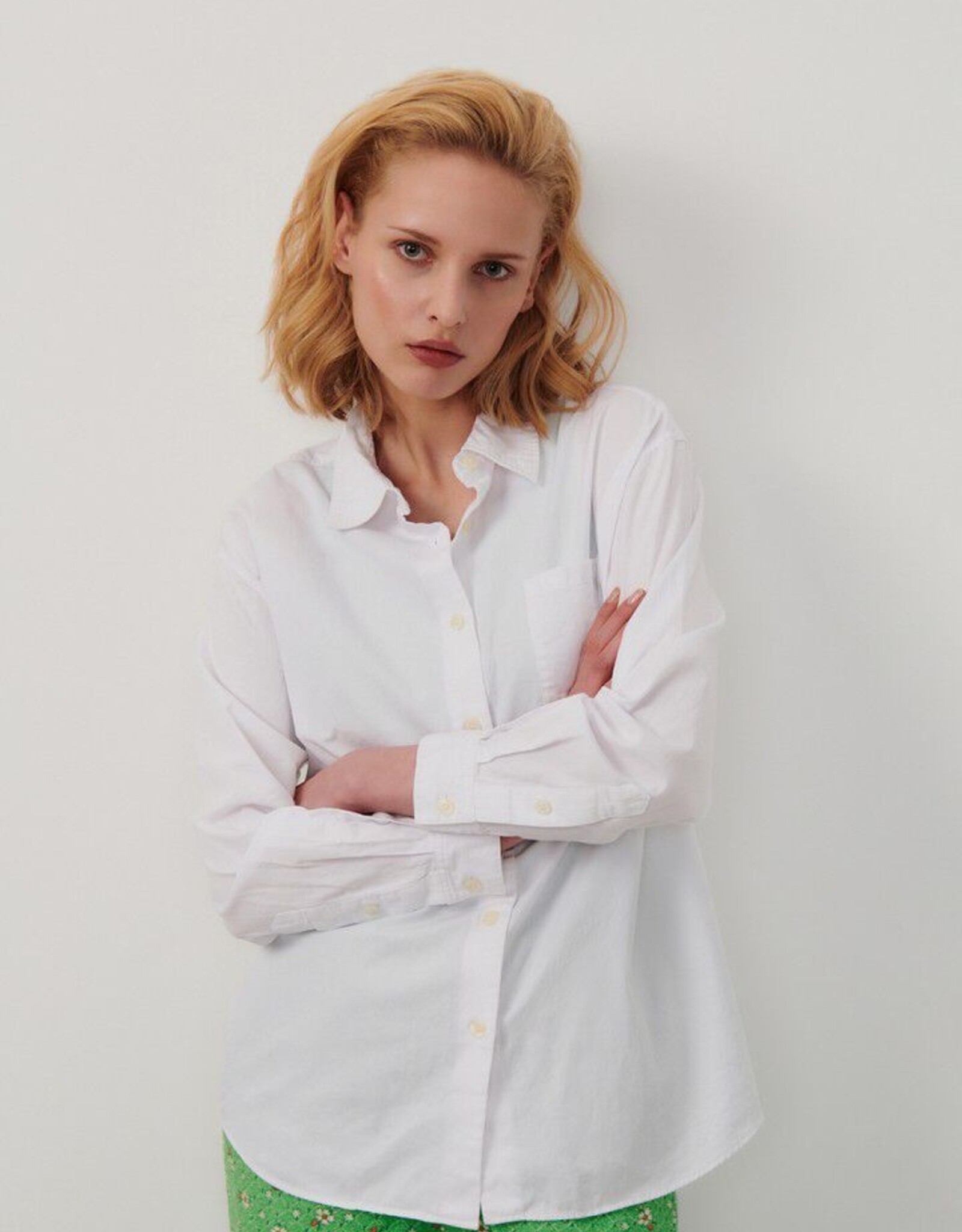 American Vintage Blouse 'Iskorow' - White - Isk06A - American Vintage