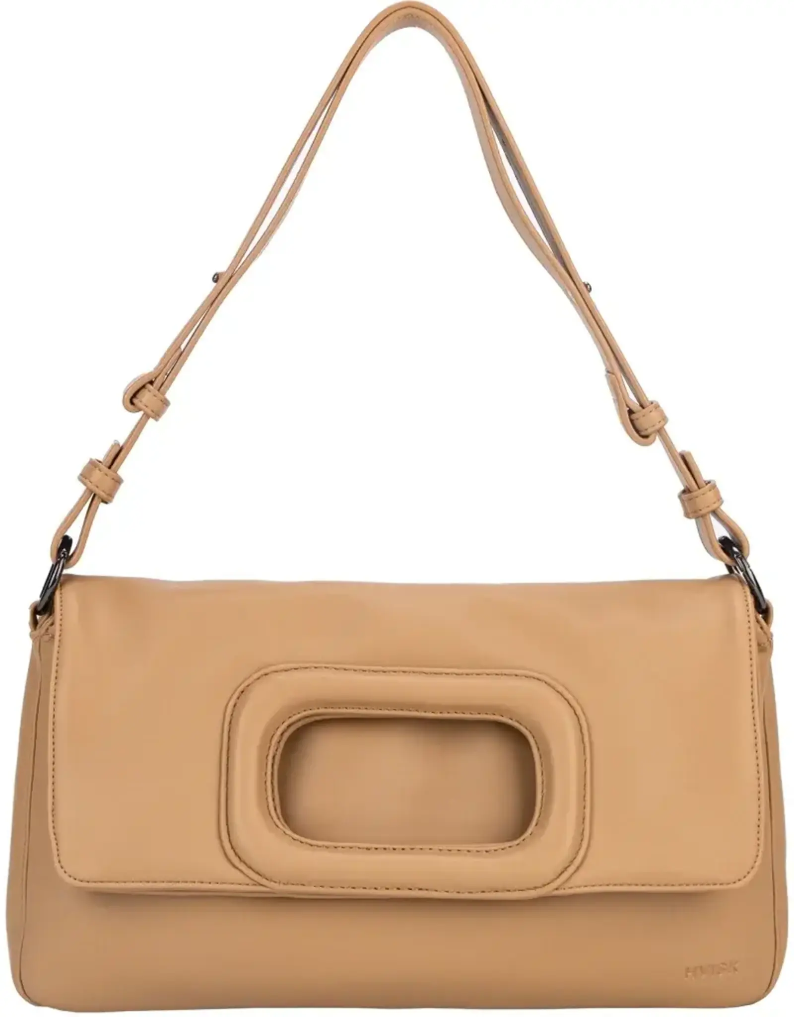 HVISK Handtas  'Esme Soft Structure' - Tan Brown -  Hvisk