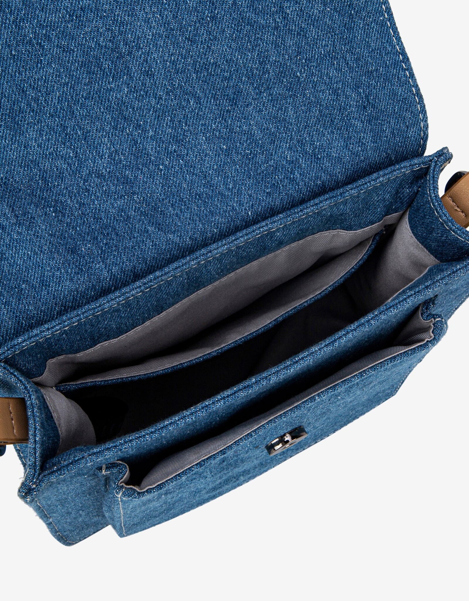 HVISK Handtas  'Cayman Pocket Denim' - Navy Blue -  Hvisk