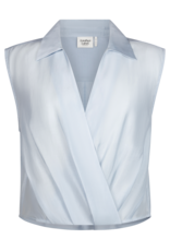 Another Label Top 'Dani' - Light Blue - Another-Label
