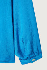 American Vintage Blouse 'Widland' - Bleu Azur - American Vintage