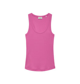 Catwalk Junkie Top Rib  'Scoop Neck' - Super Pink - Catwalk Junkie