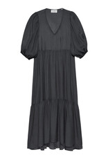 Catwalk Junkie Jurk 'Tiered Maxi' - Dark Grey - Catwalk Junkie