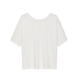 Catwalk Junkie T-Shirt Open Back 'Relaxed' - Crisp  White - Catwalk Junkie