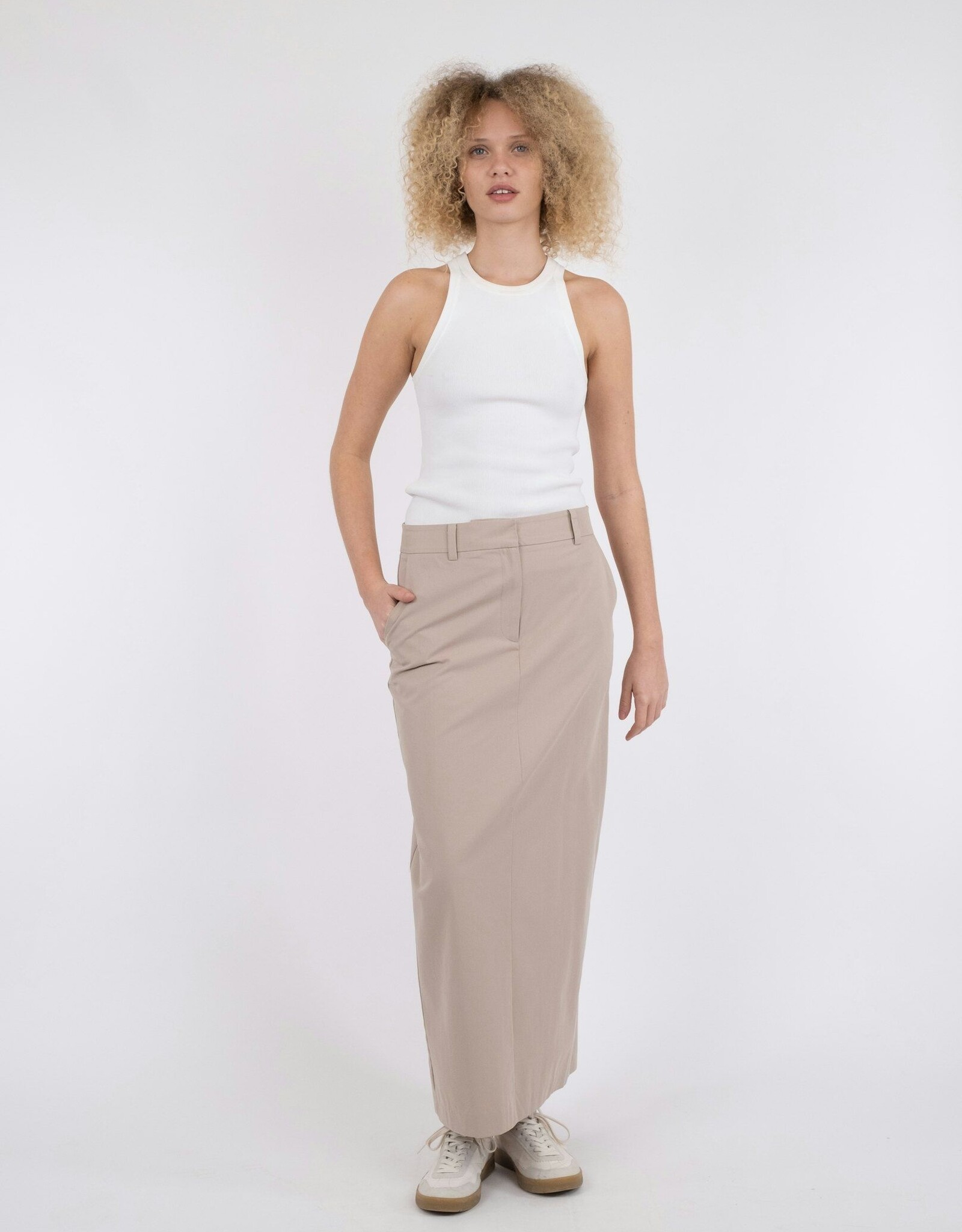 Rok 'Kasha' - Beige - Neo Noir