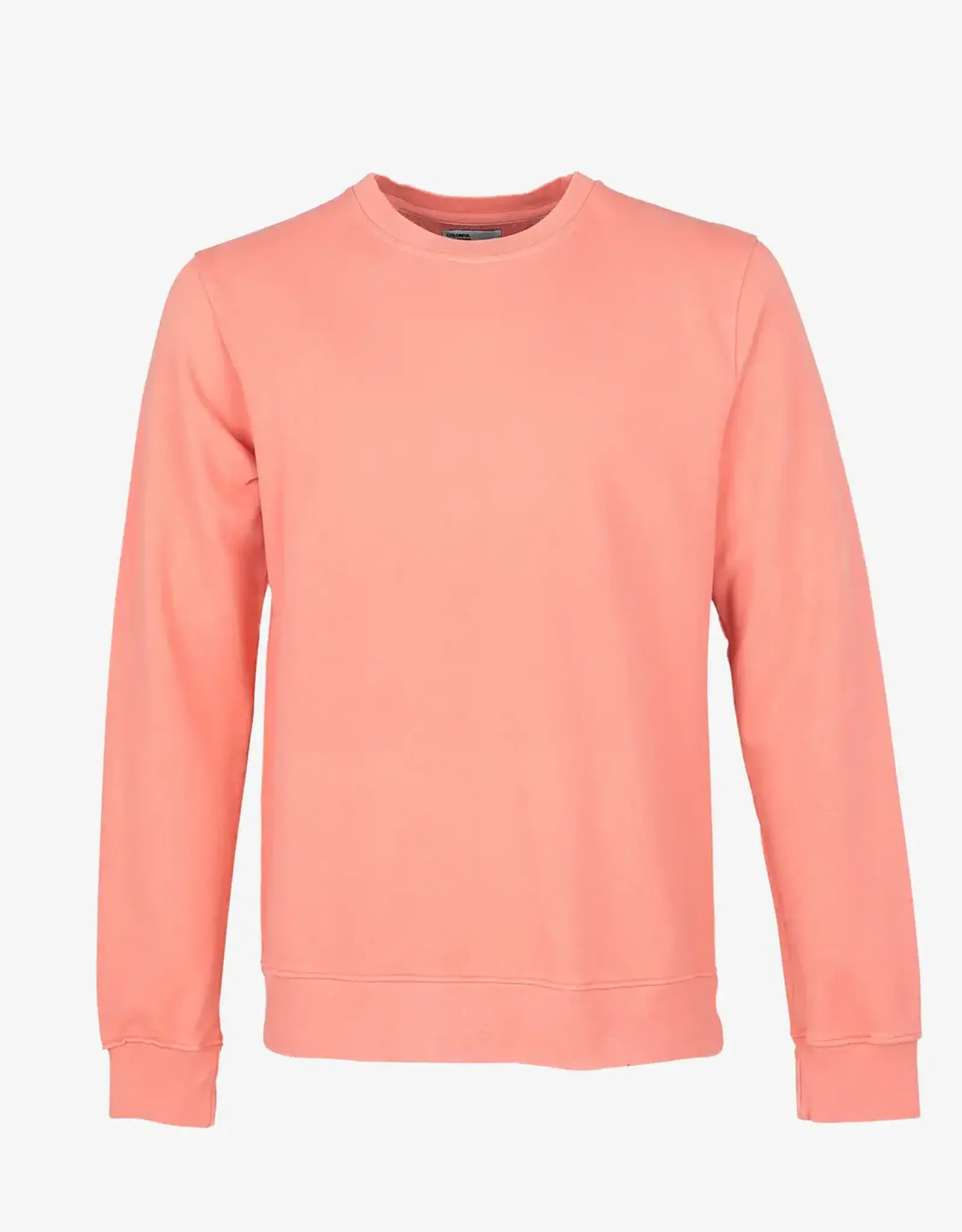 Colorful Standard Sweater 'Classic Organic Crew' - Bright Coral - Colorful Standard