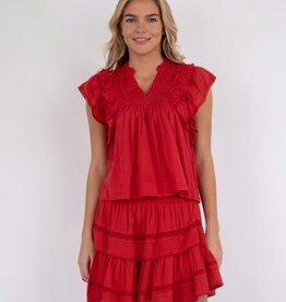 Top Voile 'Jayla' - Red - Neo Noir