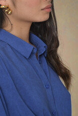 Orfeo - LMK Blouse 'Maissa' - Bleu - Orfeo