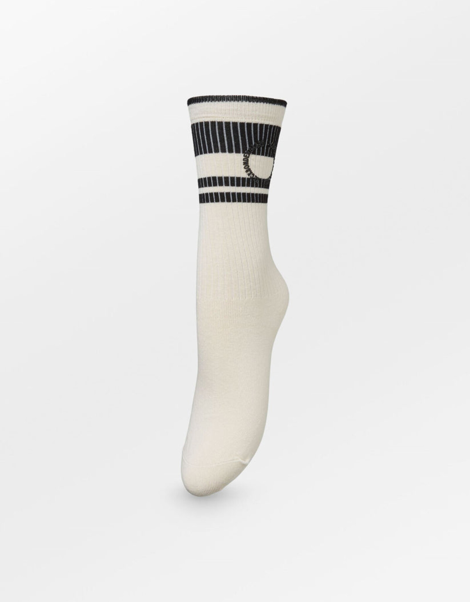 Becksöndergaard Socks  'Thalia Cotta' - Birch White  - Beck Söndergaard