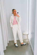 American Vintage Broek 'Padow' - Ecru Vintage - Pado137 - American Vintage